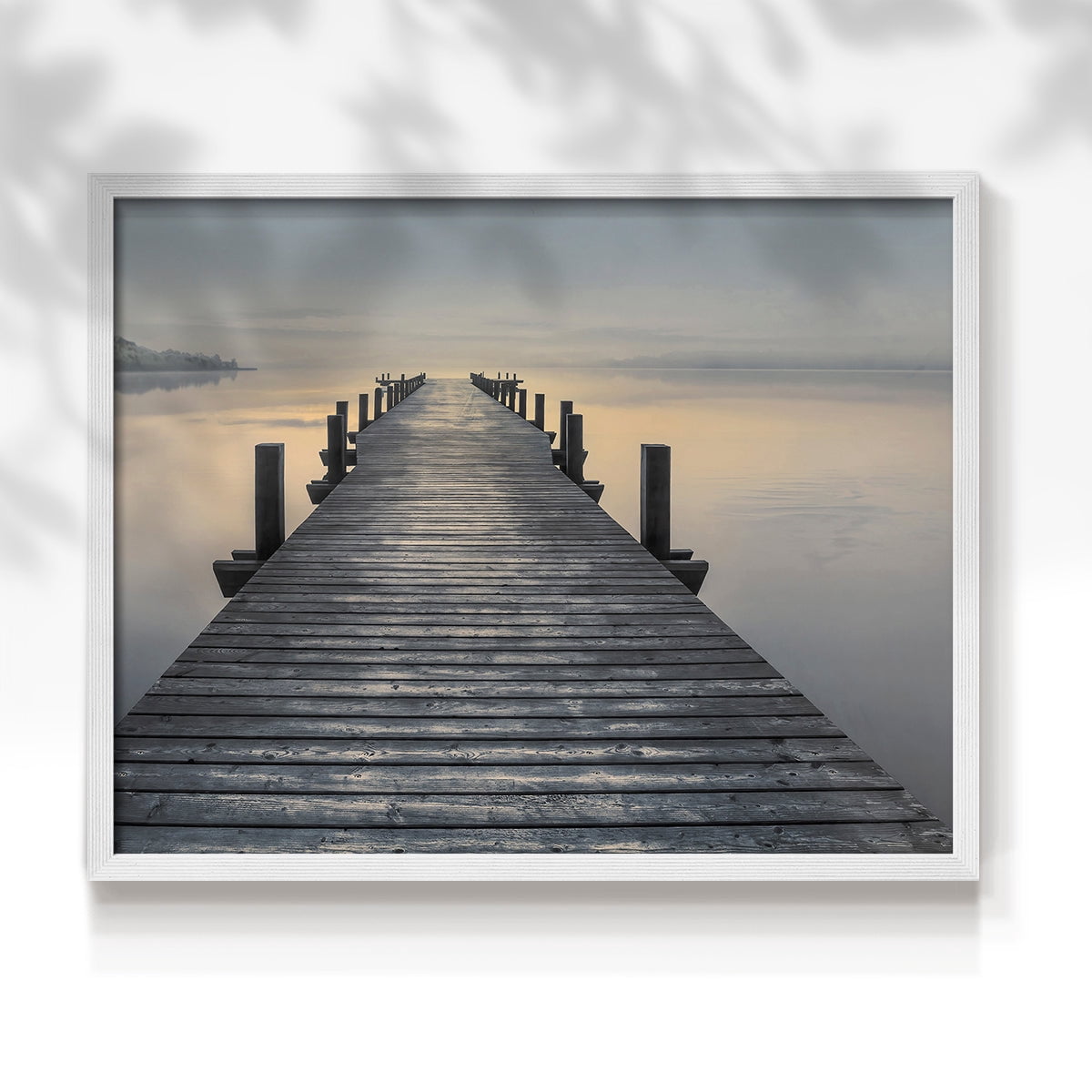 Sun Down by Mike Calascibetta - Restickable Framed Giclée Print