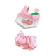 thumbnail image 3 of Juego de 2 Chalecos de Peluche Strade Fareast Limited para Hacer tus Propias Muñecas Rosa, 3 of 7