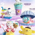 thumbnail image 4 of Sanrio-juguete Kawaii Hangyodon, luz nocturna de pez feo, caja de música de Hello Kitty, máquina de burbujas con Pompón, juguetes para niños, regalo, nuevo, 2024, 4 of 5