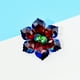 thumbnail image 1 of Zhuge Broches de flores de cristal, broche de loto de cristal, para bodas, fiestas, vestidos y bufandas, regalo para ella, D14, 1 of 4