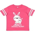 thumbnail image 3 of Inktastic Mimis Snuggle Bunny Easter Girls Toddler T-Shirt, 3 of 5