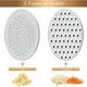 thumbnail image 2 of Cheese Grater, Oval Grater, Cheese Grater With Container, Stainless Steel Chocolate Grater, Vegetable Grater With Storage Box, 2 of 5