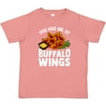 thumbnail image 3 of Inktastic Buffalo Wings Game Day Snack Boys or Girls Toddler T-Shirt, 3 of 5