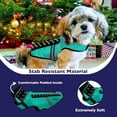 thumbnail image 2 of CoyoteVest SpikeVest (XS - Turquoise) Dog Harness Vest for Small Dogs, Reflective Dog Vest with Spikes to Shield Your pet from Coyotes, Raptor and Animal Attacks, Anti Hawk Vest, Made in USA, 2 of 9