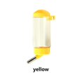 thumbnail image 4 of Bebedero de resina para mascotas portátil desmontable lindo colorido boquilla de acero inoxidable a prueba de fugas 400ml bebedero colgante Suministros de alimentación y agua para mascotas Amarillo Methold PT004403-04, 4 of 6