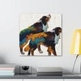 thumbnail image 3 of Aussie Shepherd Minimalism - Canvas, 3 of 10