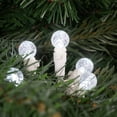 thumbnail image 2 of Northlight LED G12 Berry Christmas Lights - Pure White - 16' White Wire - 50ct, 2 of 5