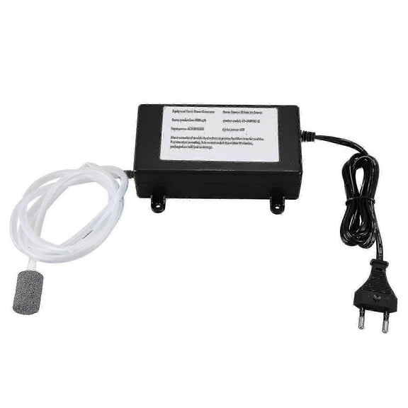 Ozone Generator 1000mg Ozonizer Water Air Purifier Cleaner Treatment Fruit Vegetable Fish Tank ,eublack