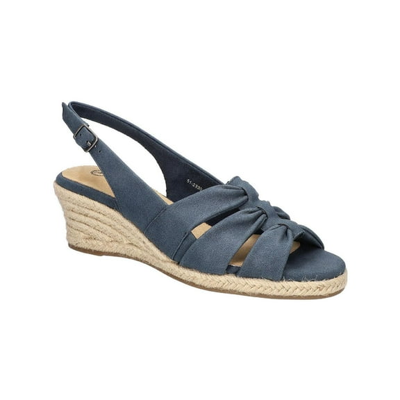 Bella Vita Womens Cheerful Open Toe Wedge Ankle Strap
