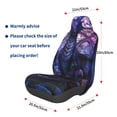 thumbnail image 3 of Fuzoiu Fantasy Dragon In Cathedral Print Elastic Car Seat Covers, Seat Cover Protector,Universal Fit Interior Covers for Most Cars,Washable Seat Cover Non Slip for SUV,Sedan,Van, 3 of 5
