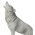 thumbnail image 6 of Woodlands Wildlife Mystical Alpha Gray Wolf Howling to The Moon Figurine Decor, 6 of 8