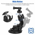 thumbnail image 3 of Suction Cup Car Holder Mount Windshield Bracket for GoPro Hero DSLR Nikon Camera, 3 of 8