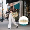 thumbnail image 7 of FORMRS Tote Bag for Women Quilted Large Capacity Travel Work Carry On Shoulder Handbag, Sunshine Pineapples, 7 of 7