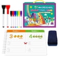 thumbnail image 6 of 40 Pages Preschool Learning Workbook, andwriting Practice for Kids Autism Educational Toys Learn to Write, Educational Montessori Busy Book Toys for Toddlers 3 4 5 6 Years Olds, 6 of 7