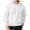 White, variant on fatyb Mens Hoodie Sweatshirt Casual Pullover with Pockets Drawstring Long Sleeve Hooded Tops Activewear
