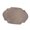 Light Brown A, variant on KGJQ Retro Irregular Oval Placemat, Heat Resistant Non-Slip Dining Placemat, Elegant Artificial Leather Table Protector Mat for Home Dining Table