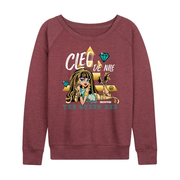 Monster High - Cleo De Nile - Women's Lightweight French Terry Long Sleeve Shirt