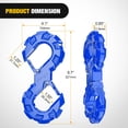 thumbnail image 3 of Nilight Quick Release S-Tow Shackle Hook – Heavy Duty Off-Road Recovery Hook, Fits Winch Rope & Recovery Strap, 11,000 LBS Working Load, for Jeep, SUV, ATV, Trailers, Blue, 3 of 6