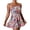 Multicolor, variant on JoveMarine Women's Hawaiian Floral Bikini Set Sexy Split Two-Piece Swimsuit with Halter Neck Top & Tie-Side Bottoms for Summer Pool Party and Beach Vacation Multicolor L