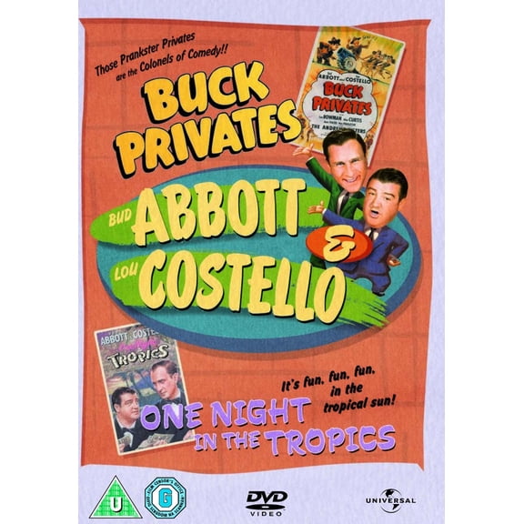 ABBOTT AND COSTELLO - BUCK PRIVATES / ONE NIGHT IN