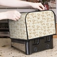 thumbnail image 7 of Gaeub Funny Pigs Print 4 Slice Toaster Cover,Bread Machine Cover,Dustproof Fingerprint Protectors and Greasy Protection Anti-sputtering, 7 of 7