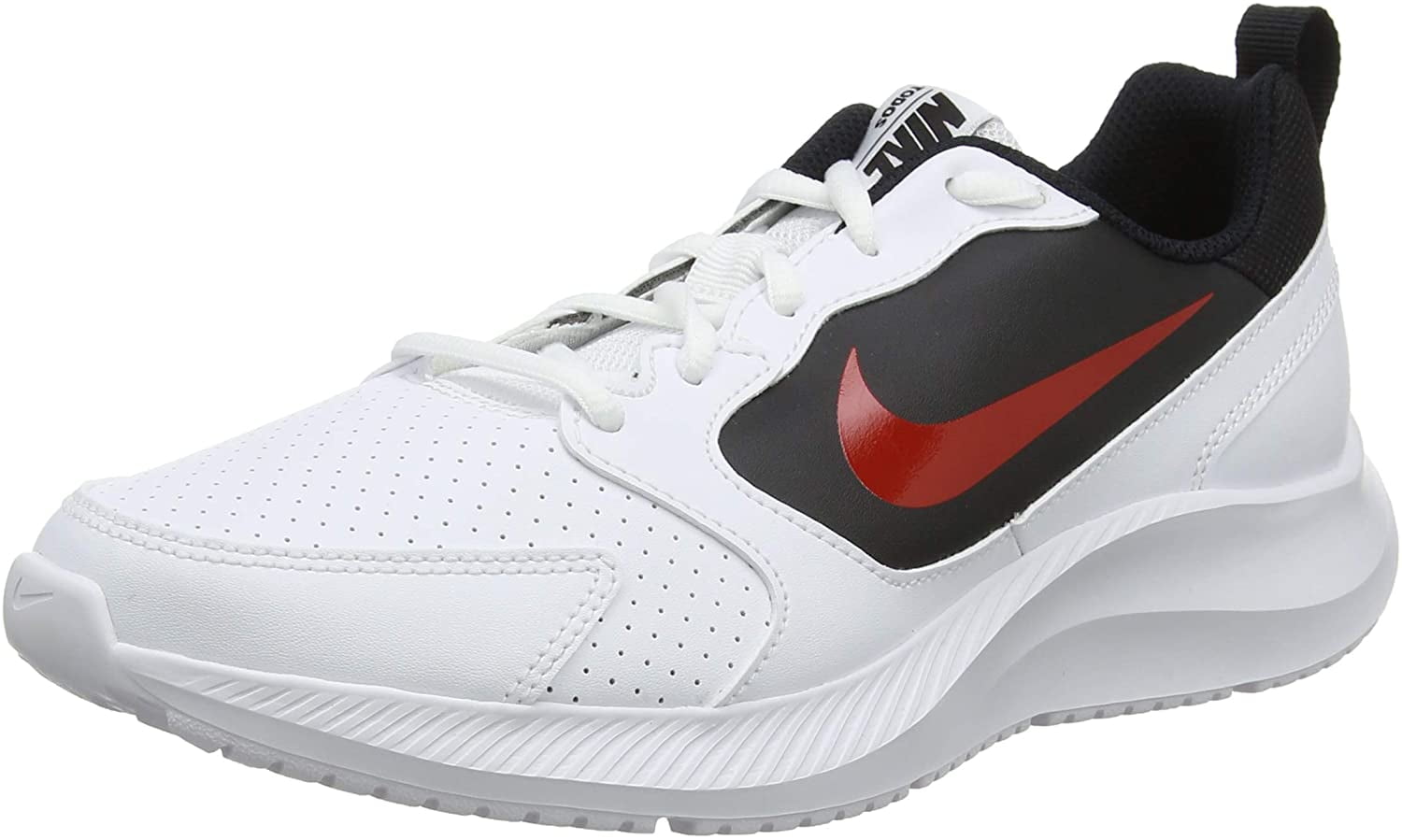 NIKE Todos Men/Adult shoe size 10 Athletic BQ3198-101 White/University Red-Black -