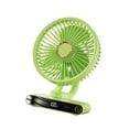 thumbnail image 4 of Ventilador de escritorio portátil con refrigeración personal, pantalla digital, 5 velocidades ajustables Verde, 4 of 9