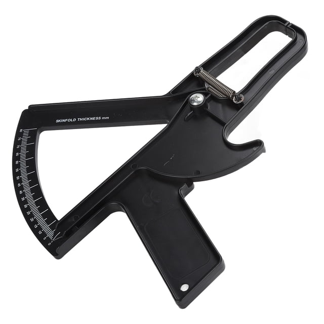 Fat Measuring Caliper,Handheld Body Fat Caliper Spring Fat Caliper ABS Fat Tester Industry-Leading Standards