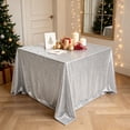 thumbnail image 7 of Sequin Tablecloth 47.24 x 47.24 Inches, Sparkling Polyester Table Cover for Wedding Birthday Party Events, Glitter Decorative Table Linen for Halloween Thanksgiving Christmas Home Decor, 7 of 7