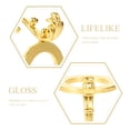 thumbnail image 4 of Shisuyan 2Pcs Alloy Crystal Ball Base Crystal Ball Display Base Crystal Sphere Holder, 4 of 8
