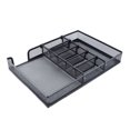 thumbnail image 1 of Desk Organizer Tray, DIY Desk Storage Tray One Piece Molded Edges Metal Mesh Beautiful Sturdy  For Office Supplies For Home, 1 of 8