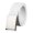 White, variant on Eoperou Wide Adjustable Fitted Unisex Belt Canvas Wide Metal Buckle Pants Belt Clothes Ornament