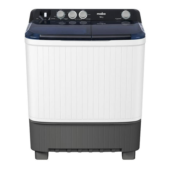 Lavadora Mabe 16 Kg LMDX6124HBAB0 Blanca