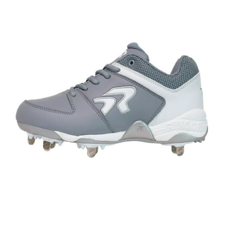 UPC: 0840238711886 | Ringor Flite Softball Metal Spikes-Charcoal