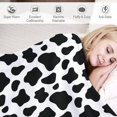thumbnail image 4 of Cute Cow Print Blanket Soft Cozy Lightweight Gifts Blanket for Kids Adults, Animal Skin Plush Flannel Throw Blanket for Sofa Couch Bed Decor W50 xL60, 4 of 6