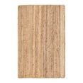 thumbnail image 3 of Unique Loom Braided Jute Collection Area Rug - Dhaka (3' 3" x 5' 1" Rectangle Natural), 3 of 7
