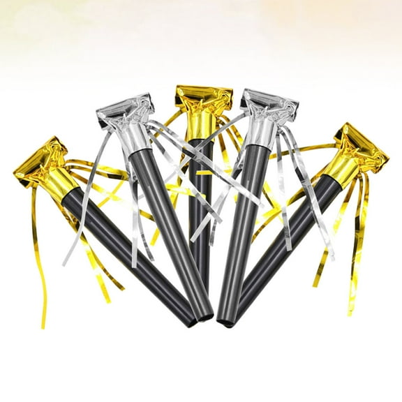 NICERIO 20Pcs Plastic Party Noise Makers in Assorted Colors for Wedding Birthday Celebration Fun