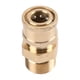 thumbnail image 5 of Adaptador para lavadora a presión,Adaptador de conexión rápida para lavadora a presión,Manguera de agua de conexión rápida M22 reemplaza la pieza,Accesorios de lavado de latón de 2 piezas, 5 of 8