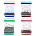 thumbnail image 3 of Dserhfy Liquid Motion Bubble Drip Oil Hourglass Timer Clock Kids Toy Home Decor Gift, 3 of 6