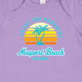 thumbnail image 4 of Inktastic Summer Enjoy the Sunshine Newport Beach Florida in Blue Boys or Girls Baby Bodysuit, 4 of 5