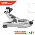 thumbnail image 3 of A-Premium 4Pcs Front Lower Control Arm and Upper Ball Joint Compatible with Ford Crown Victoria 2003-2005 & Lincoln Town Car 2003-2005 & Mercury Grand Marquis 2003-2005, Marauder 2003-2004, 3 of 8