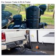 thumbnail image 6 of Electric Tongue Jack Cover, 18"x 7.5"x 9" Universal Waterproof Protector with Reflective Strips for Trailers, 6 of 6