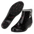 thumbnail image 1 of Botas De Lluvia Mujer Antideslizantes Impermeables Para Jardín Con Lunares Rosas, 1 of 7