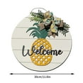 thumbnail image 3 of Fankiway Home Decor Gifts Funny Pineapple Welcome Home Hanger Welcome Sign Home Outdoor Decor, 3 of 6