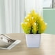 thumbnail image 5 of pstuiky Flores artificiales decorativas flores de simulación flores secas muebles de interior arreglos para la mesa del comedor sala de estar ramo de plástico mueble de TV plantas en macetas., 5 of 6