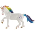 thumbnail image 1 of MOJO Rainbow Unicorn Figurine Réaliste de Fantaisie Peinte à la Main, 1 of 4