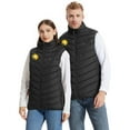 thumbnail image 6 of Unisex Heated Vest - 3 Heating Levels 8 Carbon Fiber Zones, Lightweight USB Rechargeable Winter Thermal Vest (Battery Not Included), 6 of 8
