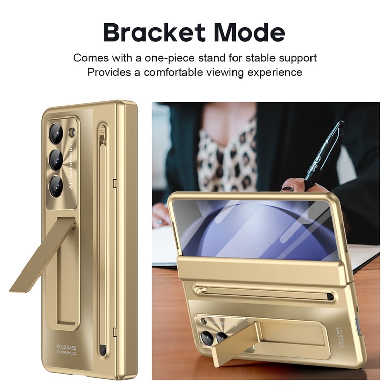 for Samsung Galaxy Z Fold 6 Case with S Pen Holder and Stylus