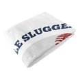 thumbnail image 2 of Sweet Jojo Designs Baseball Patch Red White and Blue Fleece Milestone Baby Blanket 3 Piece Set, 2 of 6