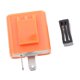 thumbnail image 1 of intermitente electrónico con indicador LED de 2 pines para motocicleta DC 12V - Naranja Yotijar  Relé de intermitencia de motocicleta, 1 of 10